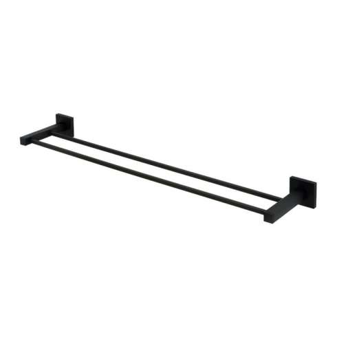 Contemporary II A8425-24-BRZ Double Towel Bar Modern in Bronze