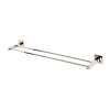 Contemporary II A8425-24-PN Double Towel Bar Modern in Polished Nickel