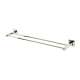 Contemporary II A8425-24-PN Double Towel Bar Modern in Polished Nickel