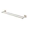 Contemporary II A8425-24-SN Double Towel Bar Modern in Satin Nickel