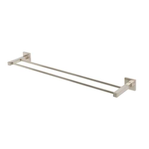 Contemporary II A8425-24-SN Double Towel Bar Modern in Satin Nickel