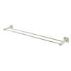 Contemporary II A8425-30-SN Double Towel Bar Modern in Satin Nickel