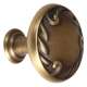 Ornate A3650-14-AEM Knob Traditional 1-1/4-in in Antique English Matte