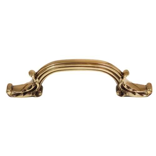 Ornate A3650-4-PA Pull Traditional in Polished Antique