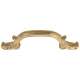 Ornate A3650-4-PB Pull Traditional in Polished Brass