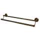 Embassy A9025-24-AE Double Towel Bar Traditional in Antique English