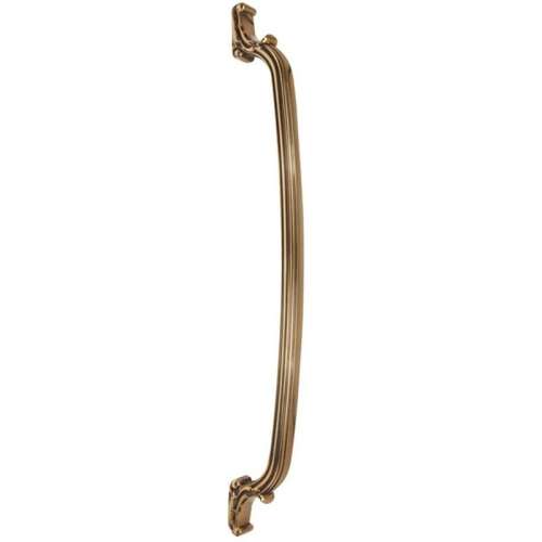 Ornate D3650-12-PA Appliance Pull Traditional in Polished Antique