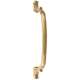 Ornate D3650-12-PB Appliance Pull Traditional in Polished Brass