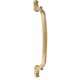 Ornate D3650-8-PB Appliance Pull Traditional in Polished Brass