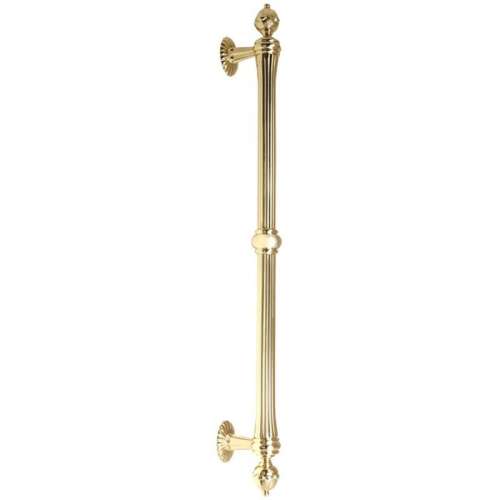 Ornate D6929-18-PB Appliance Pull Traditional in Polished Brass