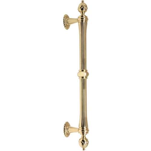 Ornate D6929-8-PB Appliance Pull Traditional in Polished Brass