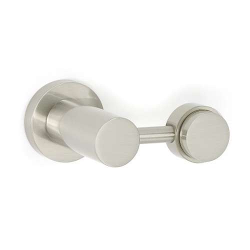 Adjustable Mirror Brackets Modern in Satin Nickel