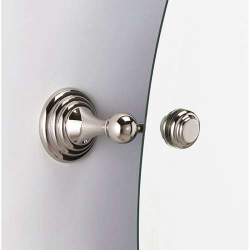 Adjustable Mirror Brackets Traditional in Polished Nickel