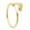 Luna A6840-PB Towel Ring Transitional 6-in in Polished Brass