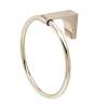 Luna A6840-PN Towel Ring Transitional 6-in in Polished Nickel