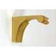 Shelf Brackets Transitional in Polished Brass