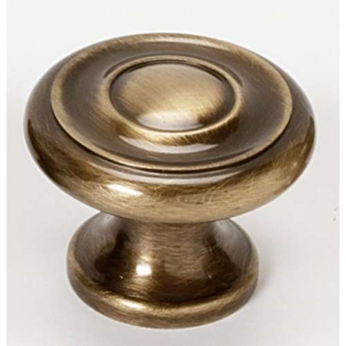 A1050-AE Knob Traditional 1-1/2-in in Antique English