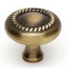 Rope A812-14-AE Knob Traditional 1-1/4-in in Antique English