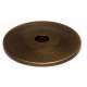 Knob Backplate Traditional 1-in in Antique English