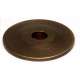 Knob Backplate Traditional 3/4-in in Antique English