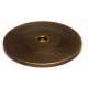 Knob Backplate Traditional 1-1/2-in in Antique English