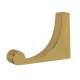 Luna A6880-PB Robe Hook Transitional in Polished Brass