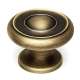 A1050-AEM Knob Traditional 1-1/2-in in Antique English Matte