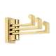 Luna A6885-PB Robe Hook Transitional in Polished Brass
