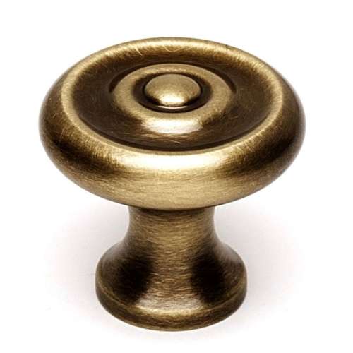 Knob Traditional 1-in in Antique English Matte