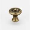 Knob Traditional 3/4-in in Antique English Matte
