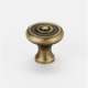 Knob Traditional 3/4-in in Antique English Matte