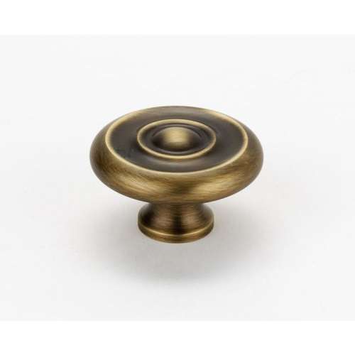 Rope A817-38-AEM Knob Traditional 1-1/2-in in Antique English Matte
