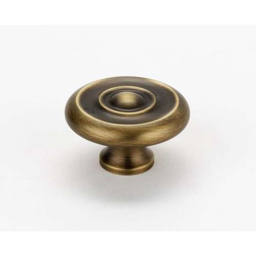 Knob Traditional 1-3/4-in in Antique English Matte