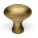 Knob Modern 1-1/4-in in Antique English Matte