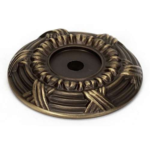 Backplate Traditional 1-5/8-in in Antique English Matte