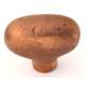 Knob Rustic 1-7/8-in in Rust Bronze