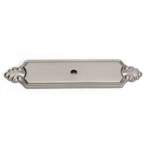 Bella A1454-SN Backplate Traditional 4-1/4-in in Satin Nickel