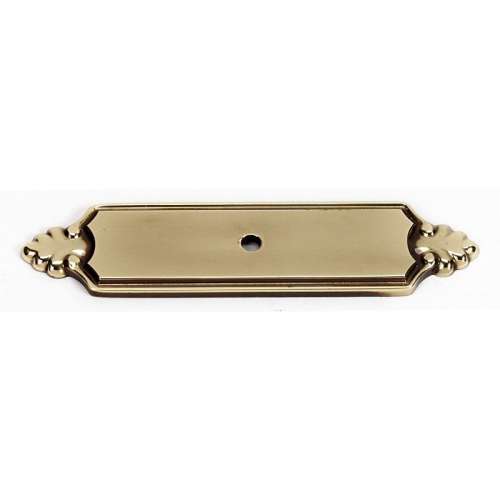 Bella A1454-PA Backplate Traditional 4-1/4-in in Polished Antique
