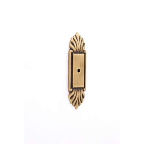 Backplate Traditional 4-in in Antique English Matte