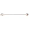Contemporary I A8320-24-PN Modern Towel Bar in Polished Nickel