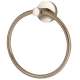 Contemporary I A8340-SN Modern Towel Ring 6-in in Satin Nickel