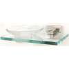 Modern Soap Dish 6-3/4-in in Polished Chrome