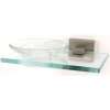 Modern Soap Dish 6-3/4-in in Satin Nickel