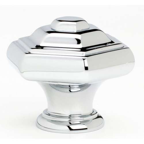 Geometric A1530-PC Knob Transitional 1-1/4-in in Polished Chrome