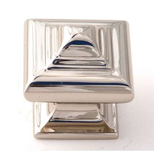 Geometric A1520-PN Knob Transitional 1-1/4-in in Polished Nickel
