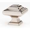 Geometric A1525-PN Knob Transitional 1-1/4-in in Polished Nickel
