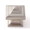 Geometric A1520-SN Knob Transitional 1-1/4-in in Satin Nickel