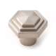 Geometric A1535-SN Knob Transitional 1-1/4-in in Satin Nickel