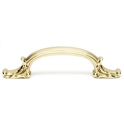 Ornate A3650-PB Pull Traditional in Polished Brass