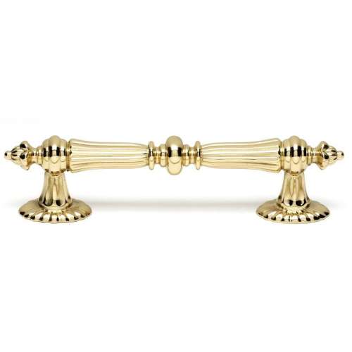 Ornate A7529-PB Pull Traditional in Polished Brass